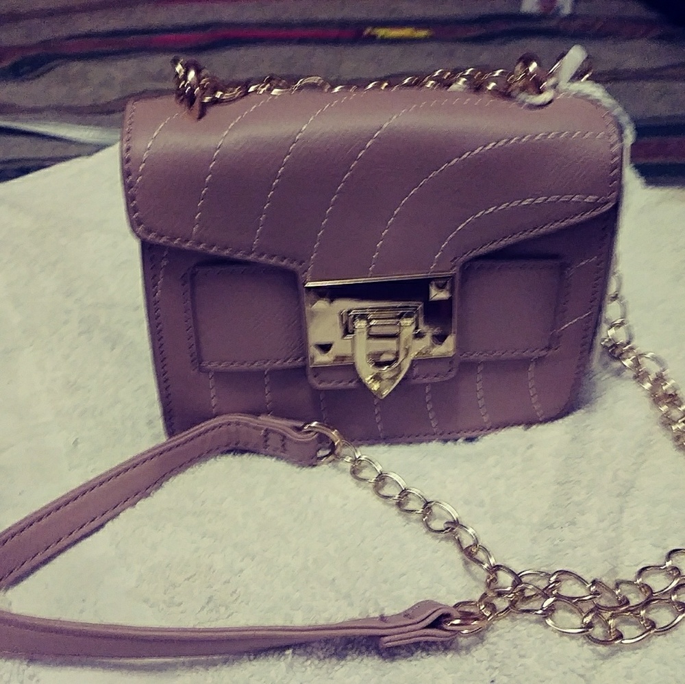 NWT pink OMG buckled purse